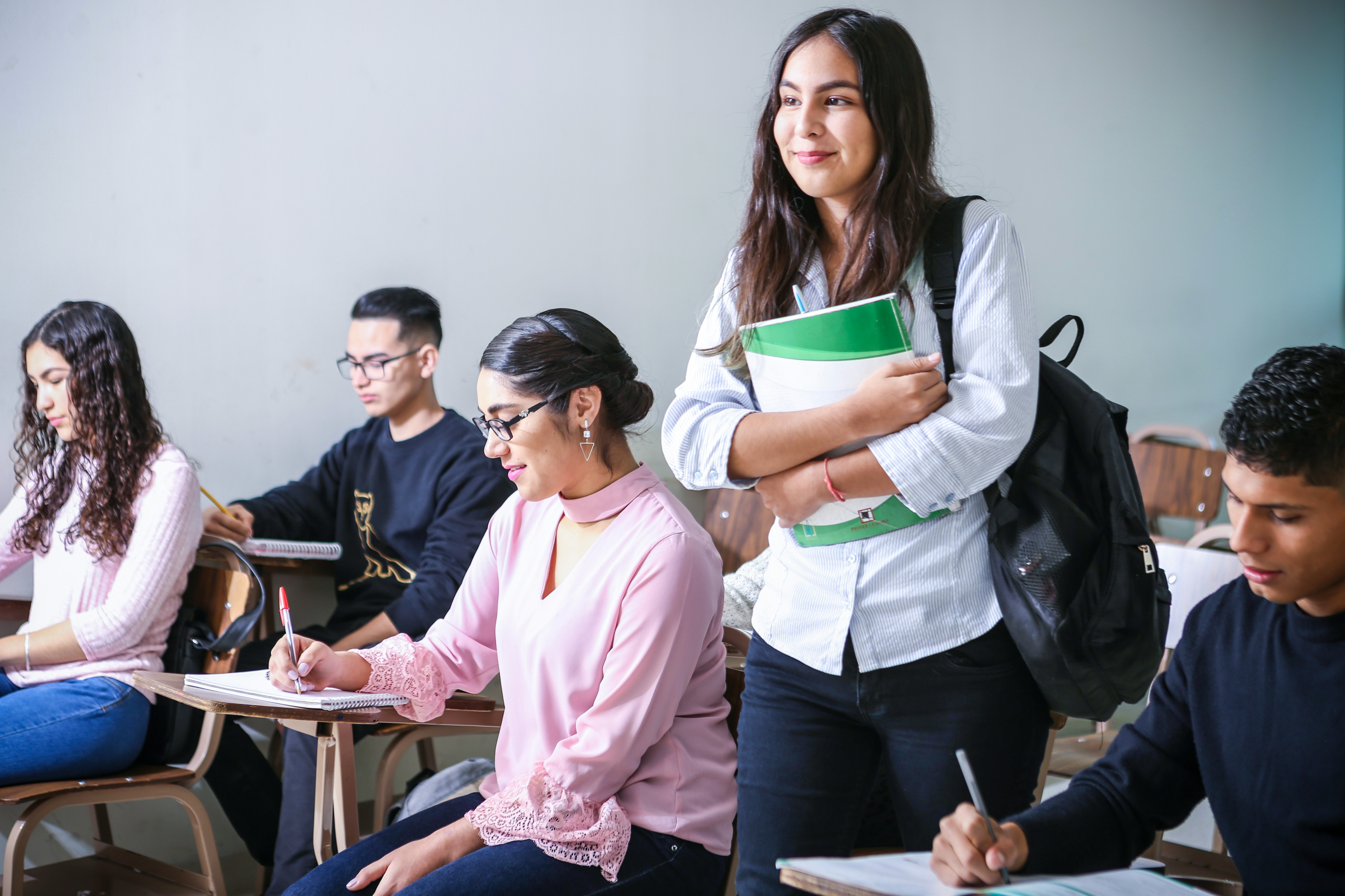Students studying abroad